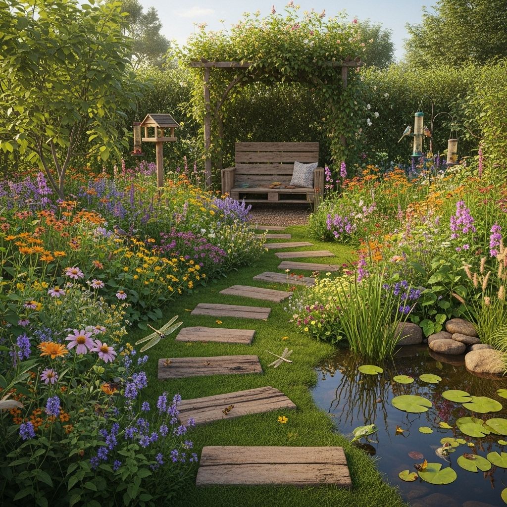 Discover how even small garden spaces can support biodiversity, ecosystem health, and climate resilience through rewilding.