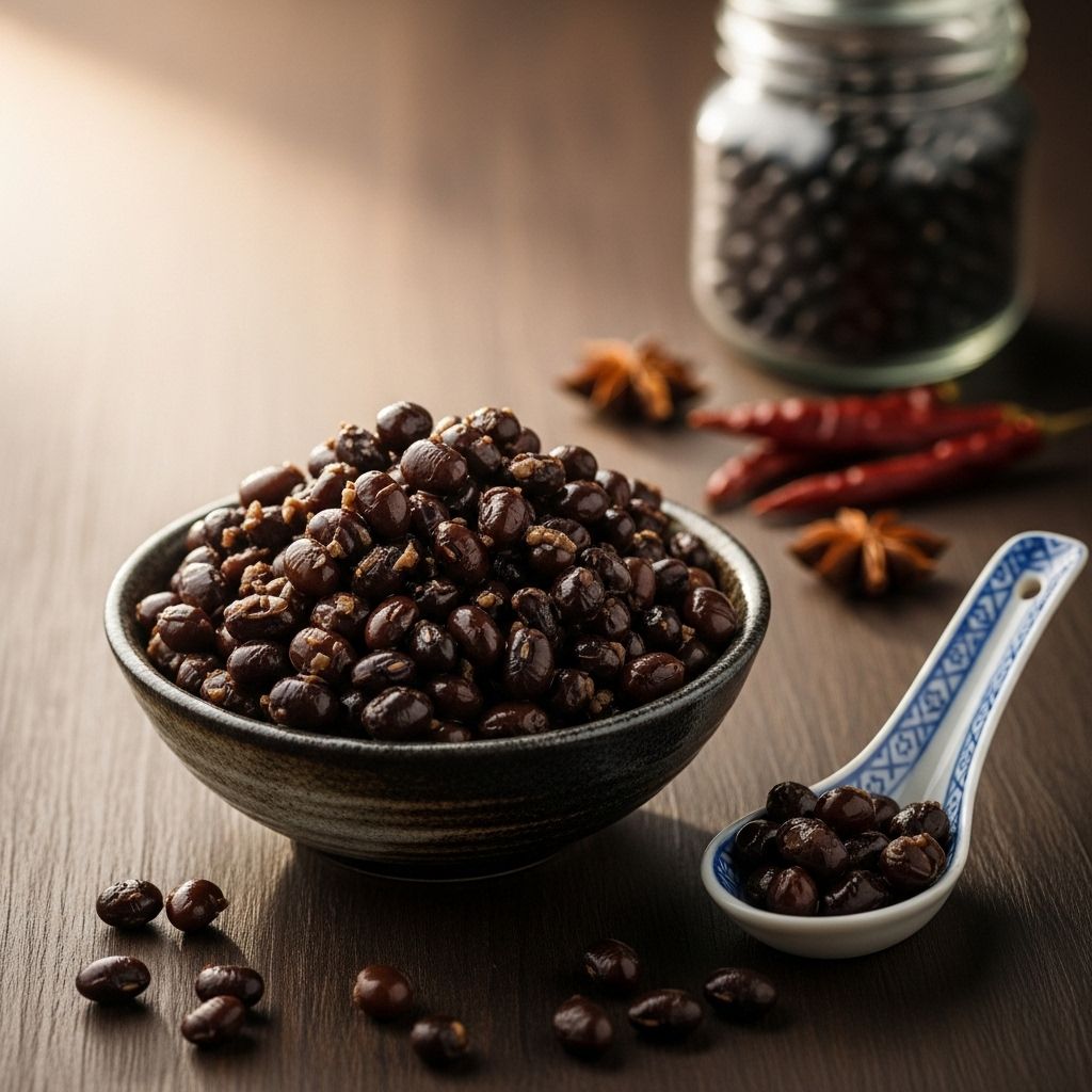 What Is Douchi (Fermented Black Beans)? Benefits, Uses, and Taste Explained Discover the world of Douchi: its ancient origins, rich taste, health benefits, and role in Asian cuisine.