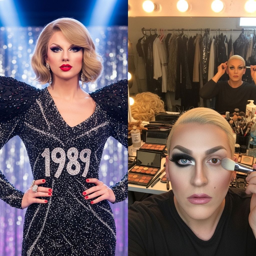 Explore how top drag queens channel pop culture’s biggest icons with jaw-dropping makeup artistry and show-stopping transformations.