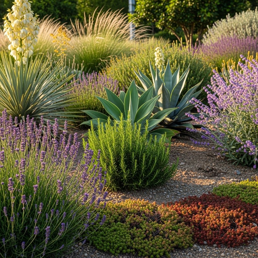 Discover the garden plants that thrive with little water and still offer beautiful color, structure, and biodiversity.