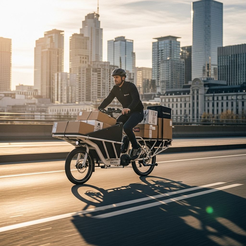 Discover how electric cargo bikes can revolutionize urban logistics, cut emissions, and reshape the future of package delivery.