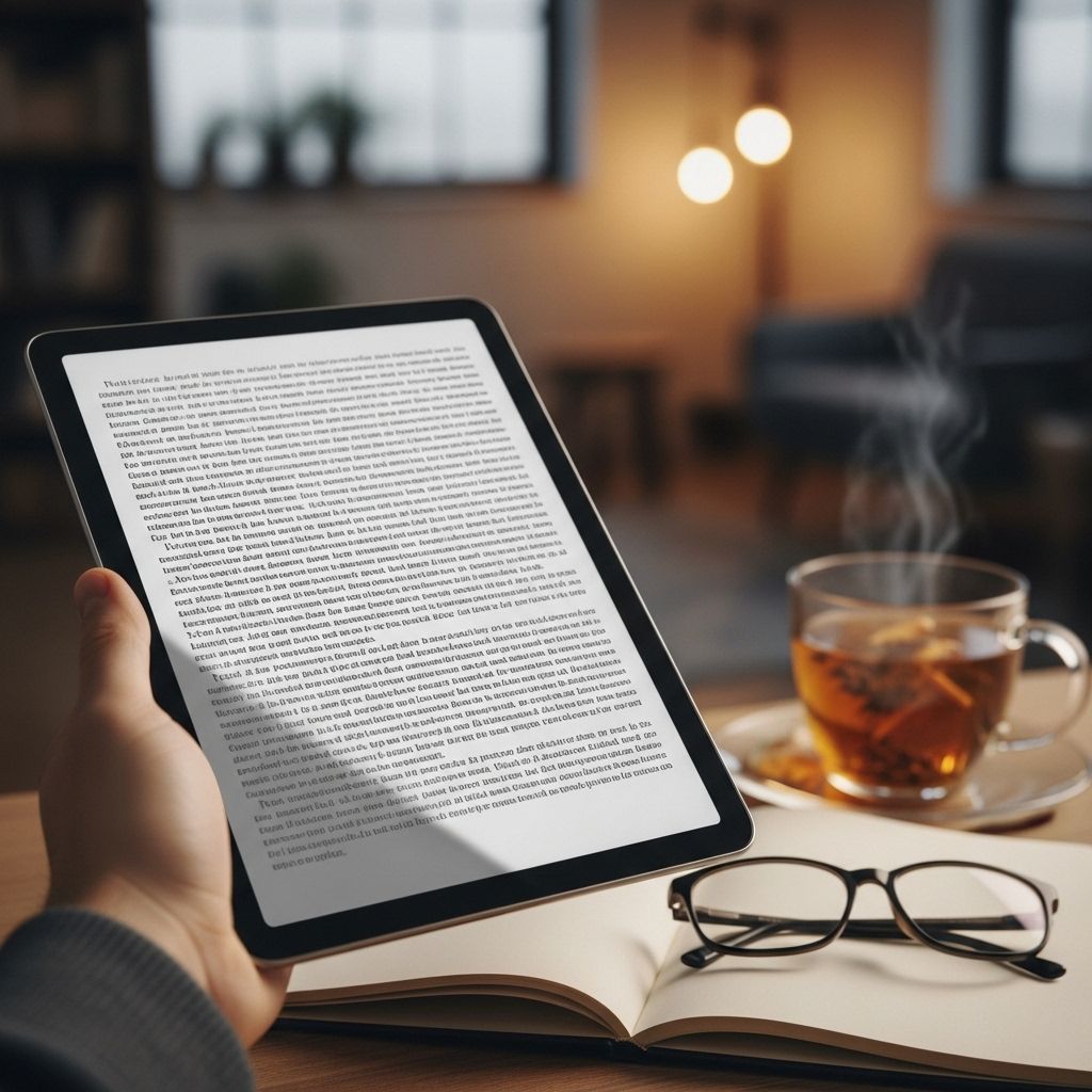 E-Ink Screens and Their Impact on Long-Term Cognitive Health: Scientific Insights and Practical Implications Discover how paperlike displays can reduce digital fatigue and support restful nights.