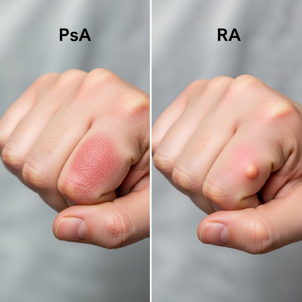 Early Signs of Psoriatic vs. Rheumatoid Arthritis: Key Differences, Symptoms, and Diagnosis Spotting subtle joint changes early can prompt timely care and preserve lasting mobility.