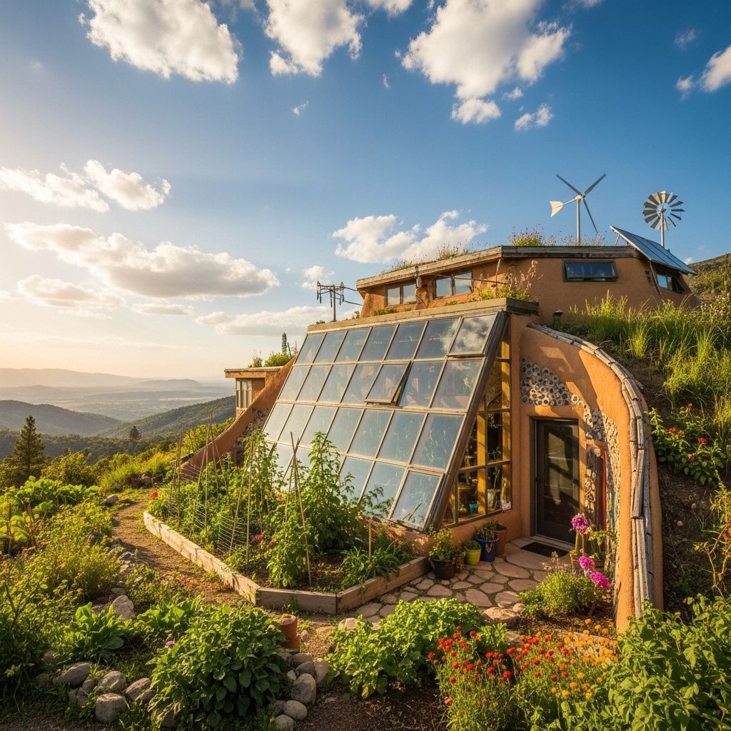 Discover how earthships combine sustainable design, recycled materials, and off-grid systems for truly self-sufficient living.