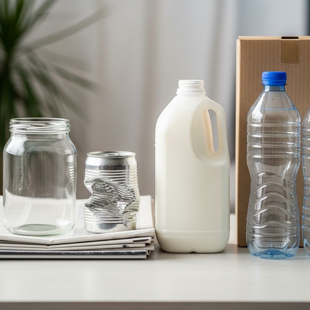 Maximize your environmental impact with simple, strategic recycling of key household items.