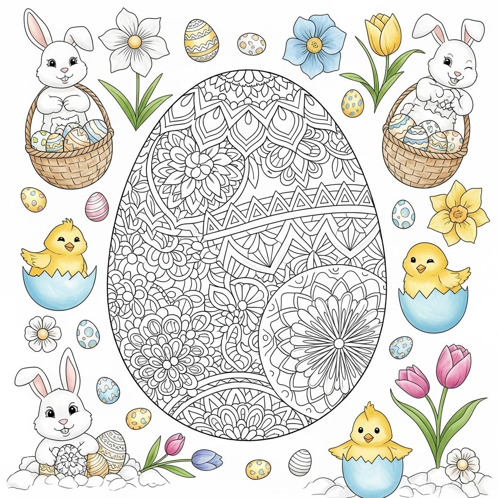 25 Best Easter Coloring Pages for Kids: Printable Fun for All Ages A festive collection designed to spark creativity and build cherished holiday memories.
