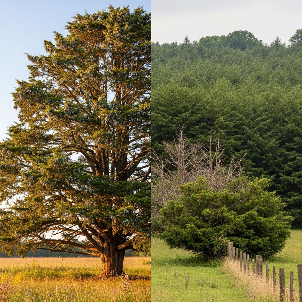 Discover the dual nature of this iconic North American evergreen tree