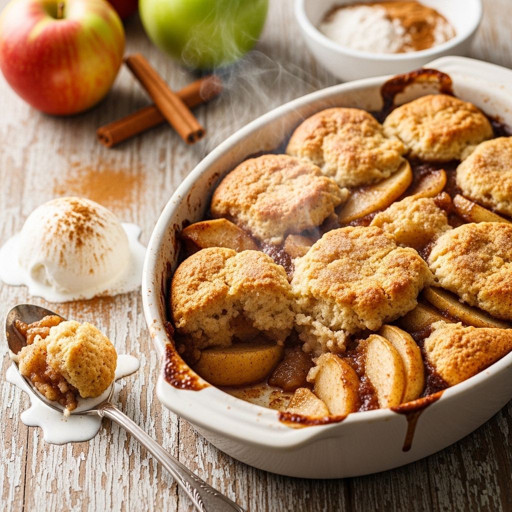 Discover how to make an irresistibly tender cinnamon apple cobbler—simple, quick, and perfect for family gatherings.