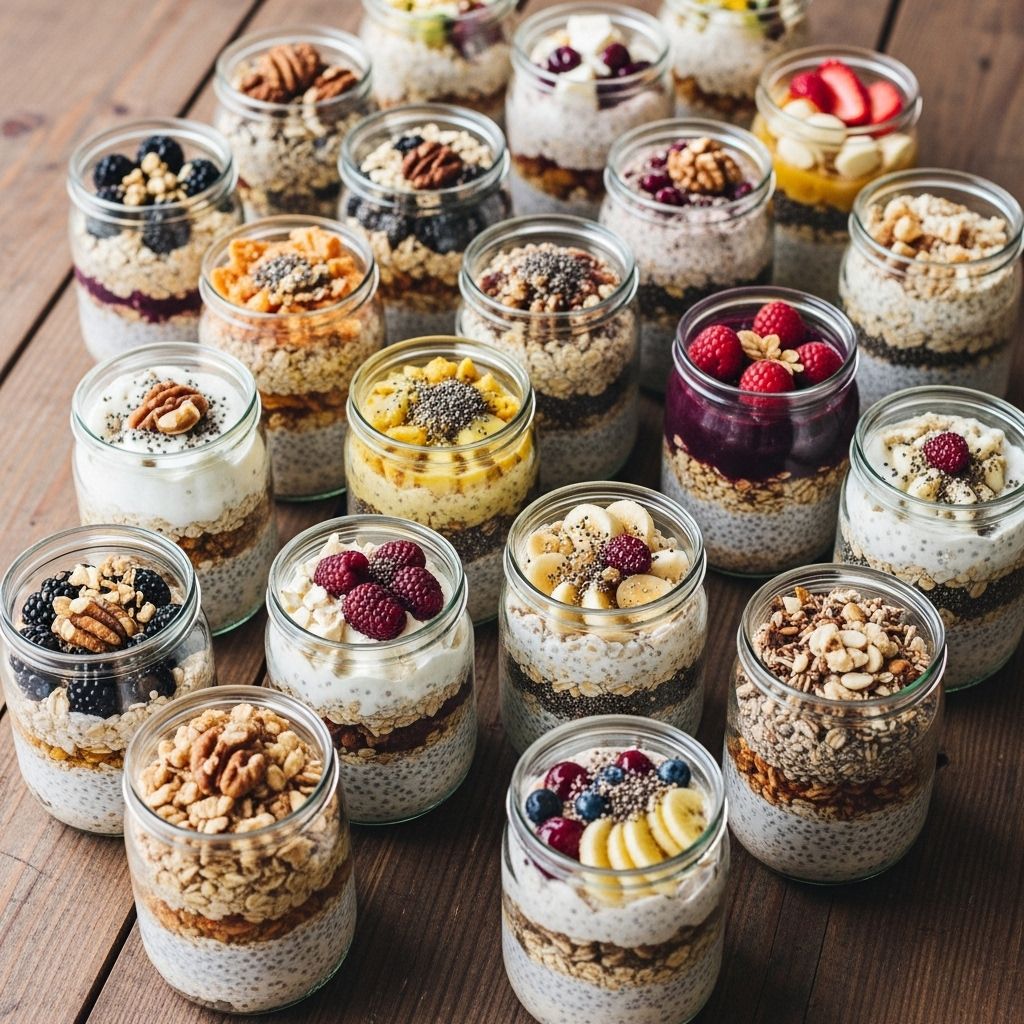 Discover the ultimate collection of easy overnight oats recipes for quick, healthy, and satisfying breakfasts.