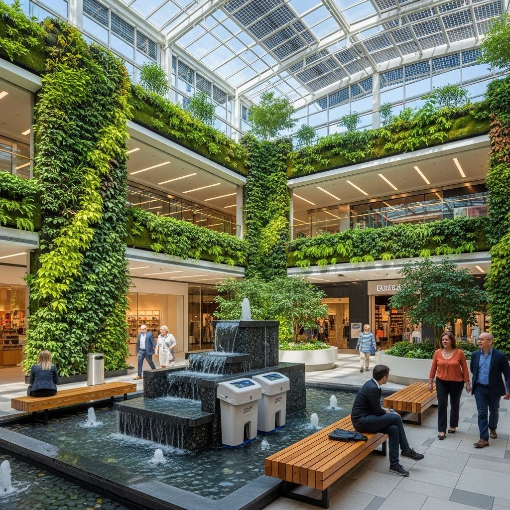 Discover how eco-friendly shopping malls worldwide are setting new sustainability standards in retail design and community impact.