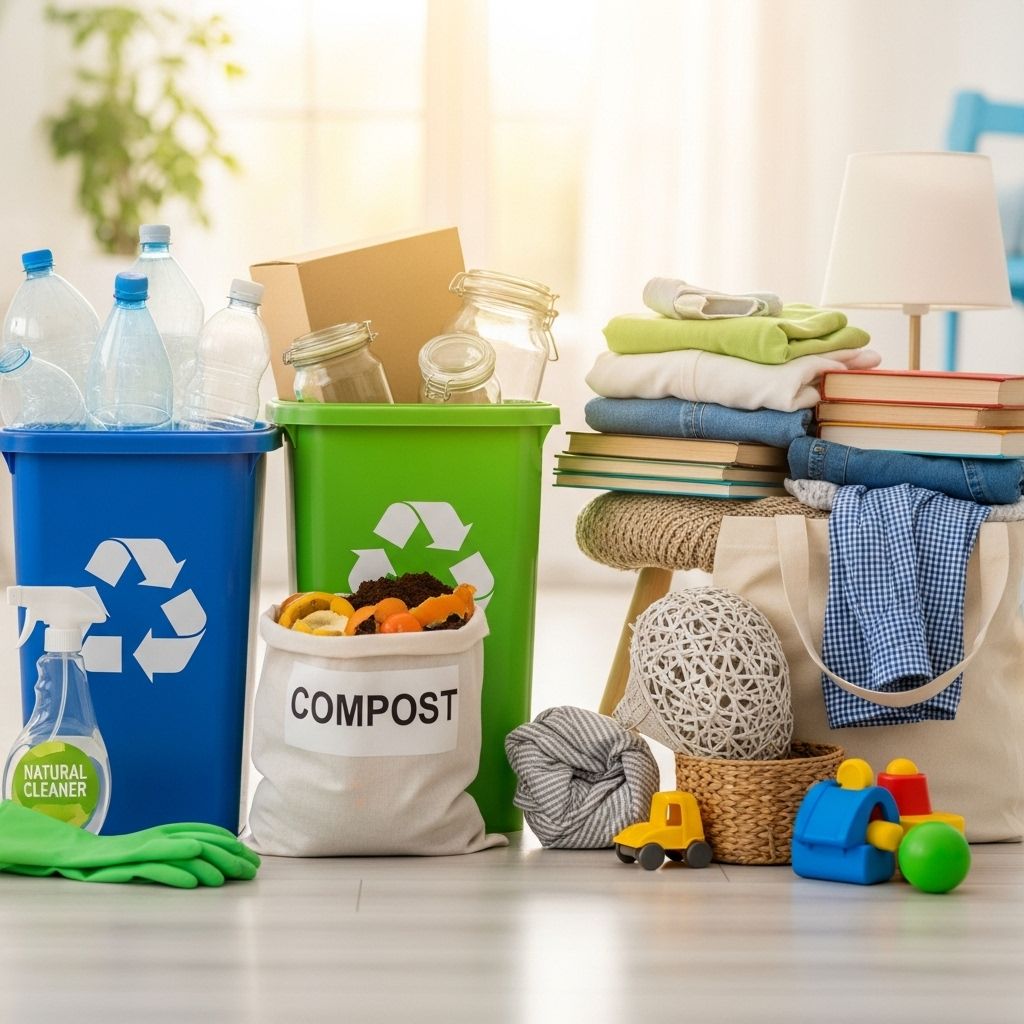 Transform your spring cleaning routine with eco-friendly strategies for donating, recycling, and responsibly discarding unwanted household items.