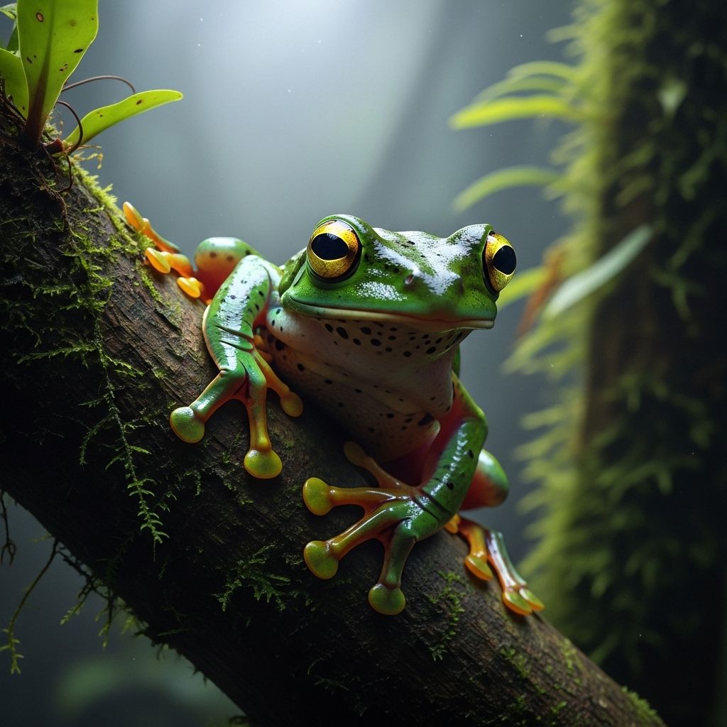 A brilliantly colored stream frog from the Andes captures the magic of Tolkien’s Middle-earth and highlights vital conservation needs.