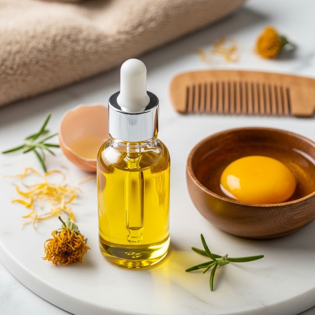 Egg Oil for Hair: Benefits, Application Methods, and Essential Care Tips Unveil the science-backed hair benefits of egg oil, learn step-by-step usage methods, get expert tips, and maximize your hair’s health naturally.