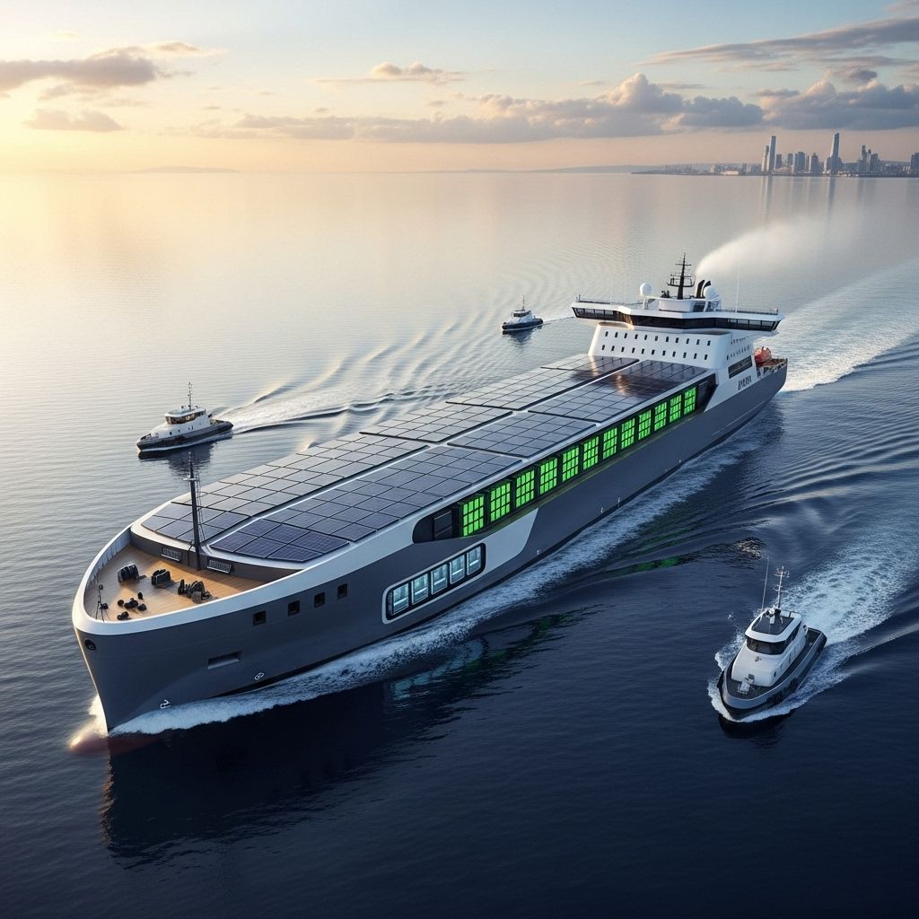Electric ships represent a game-changing opportunity to decarbonize maritime shipping and propel a greener, cleaner global supply chain.