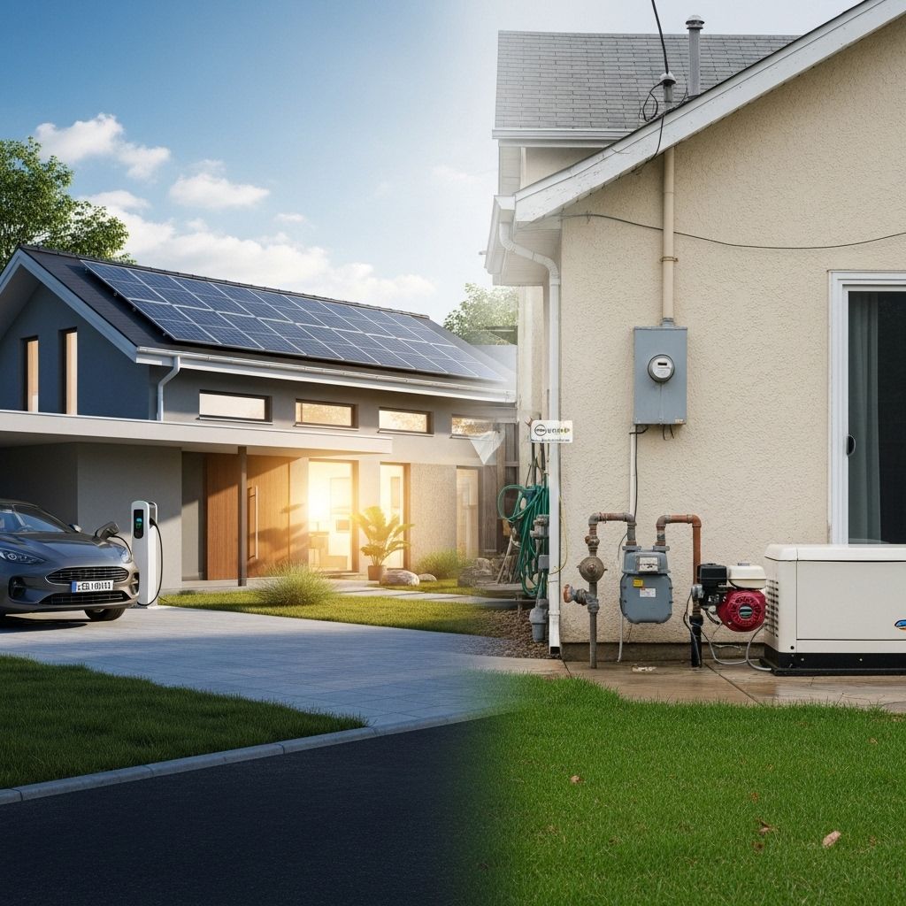 Debating whether all-electric homes or gas backups are the answer for resilient, sustainable living in an evolving energy landscape.