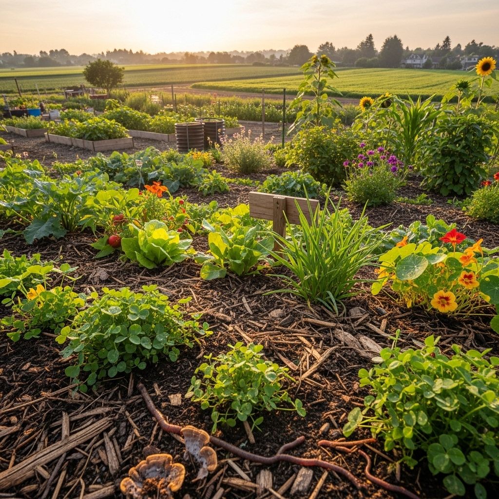 Transform your garden and community by adopting regenerative practices that restore, sustain, and nurture ecosystems.