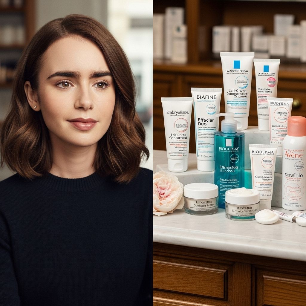 Lily Collins’ skincare essentials and the Embryolisse cream behind Parisian radiance—your full guide to this cult French beauty ritual.