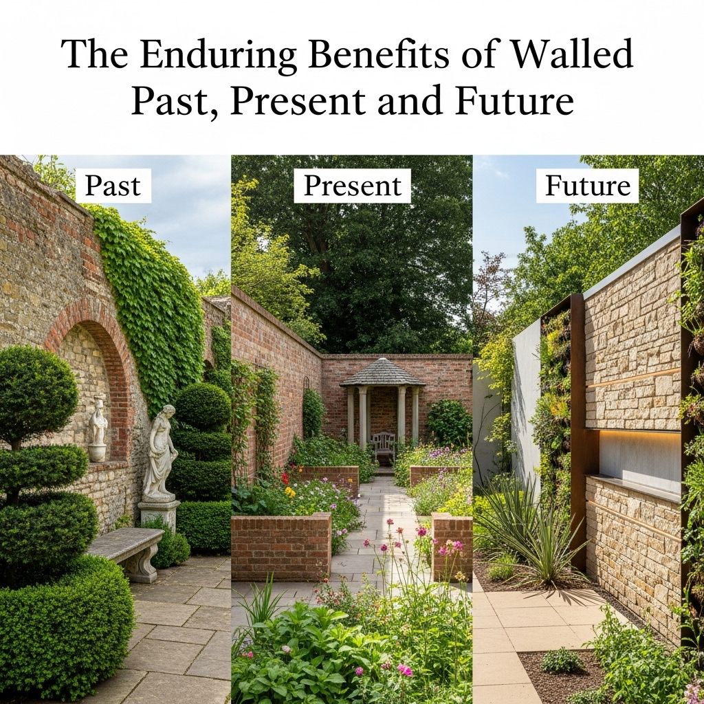 Walled gardens offer time-tested sanctuary, climate resilience, and beauty for both people and nature.