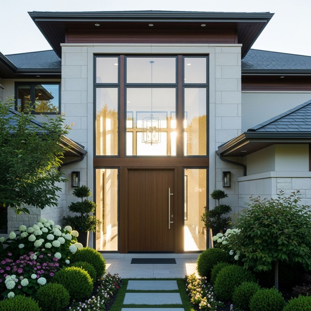 Entry Window Design Ideas: Brightening and Beautifying Your Home’s Entrance Fill your foyer with natural light and style while preserving privacy and security.