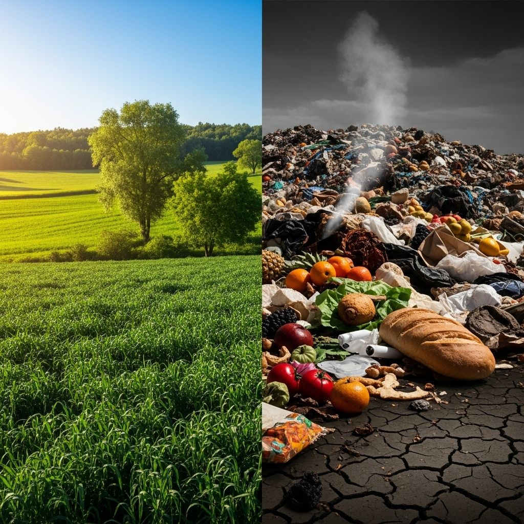 Food waste drains resources, fuels climate change, and raises critical environmental and social challenges worldwide.