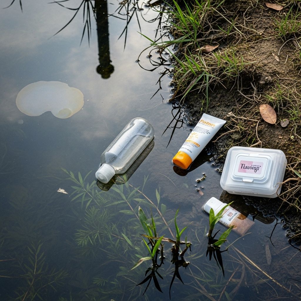 Examining the life cycle of cosmetics, from sourcing and packaging to pollution and greener solutions.