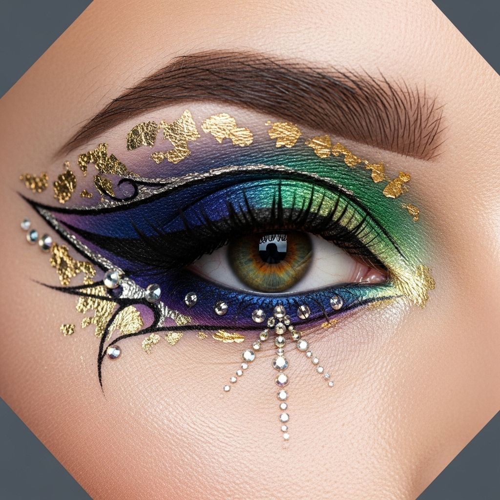Discover the hottest epic eye art makeup trends to express your creativity and turn heads in 2025.