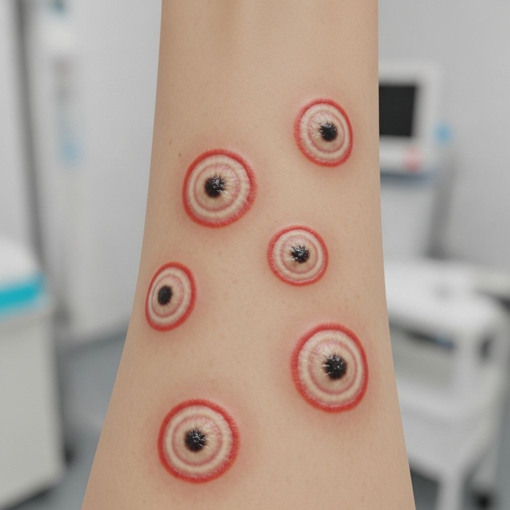 Comprehensive guide to erythema multiforme including causes, symptoms, diagnosis, treatment, and prevention tips.