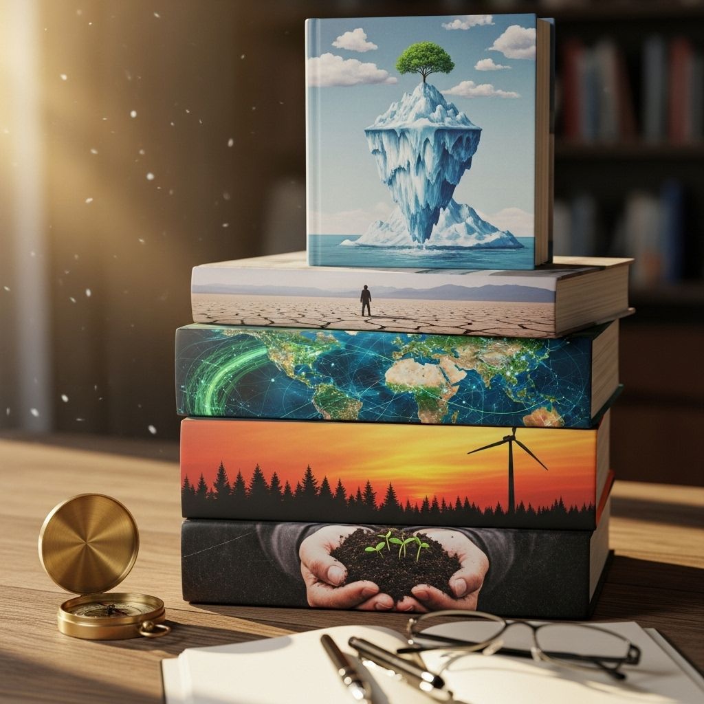 Explore top thought-provoking books that illuminate climate challenges and pathways for change, featuring diverse voices and urgent new solutions.