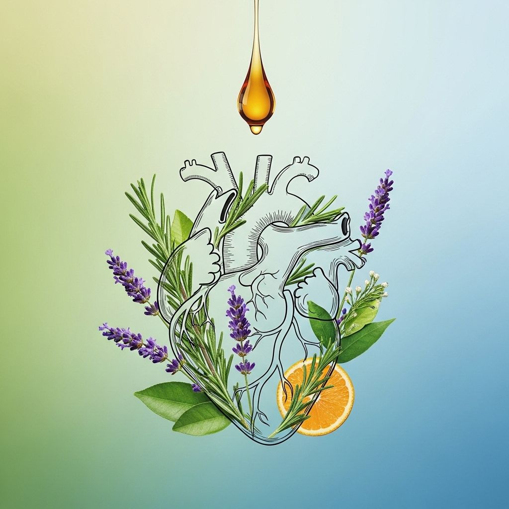 Essential Oils for Heart Health: Exploring Aromatherapy’s Cardiovascular Benefits Discover how aromatherapy and select essential oils may support cardiovascular wellness, aid relaxation, and reduce heart disease risk factors.