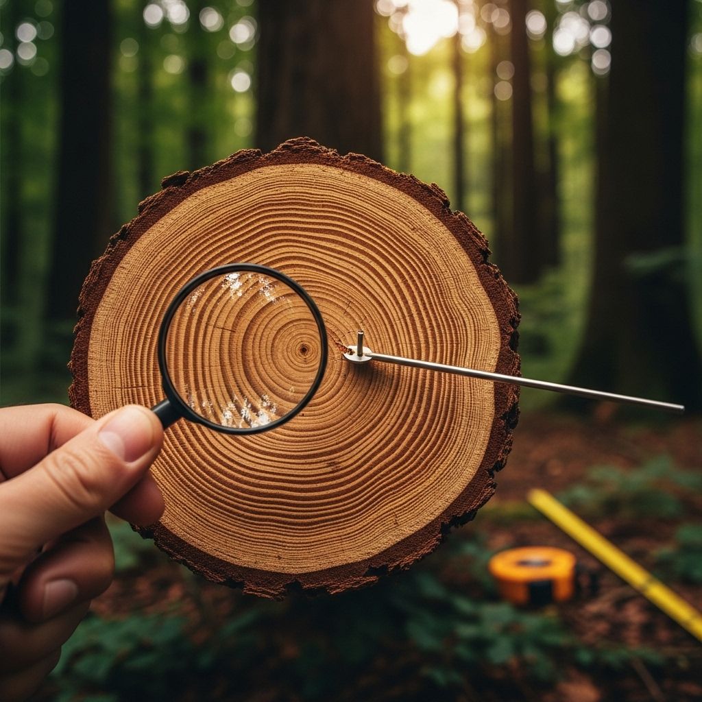 Comprehensive guide to estimating forest tree age using measurements, growth factors, and scientific techniques.
