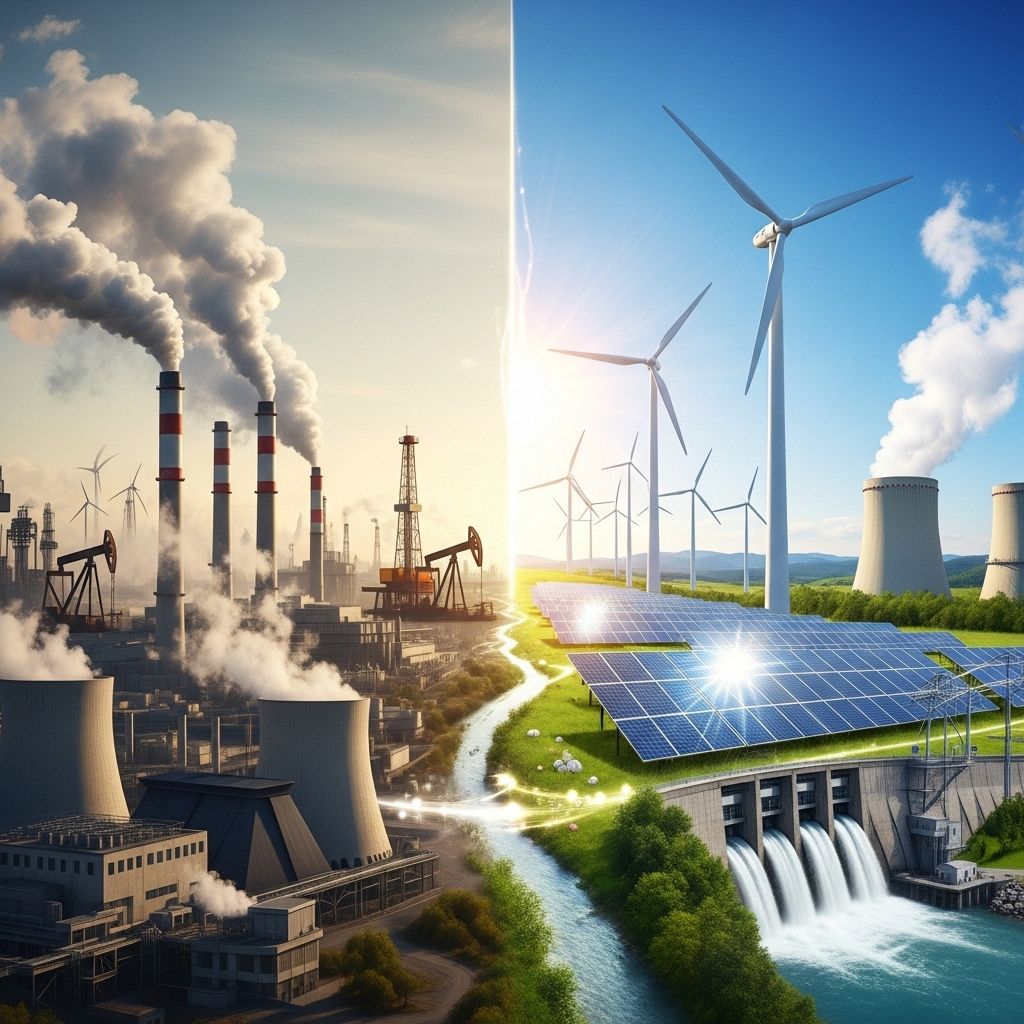 Europe sets a historic precedent as renewables generate more electricity than traditional fossil fuels, reshaping energy policy and climate future.