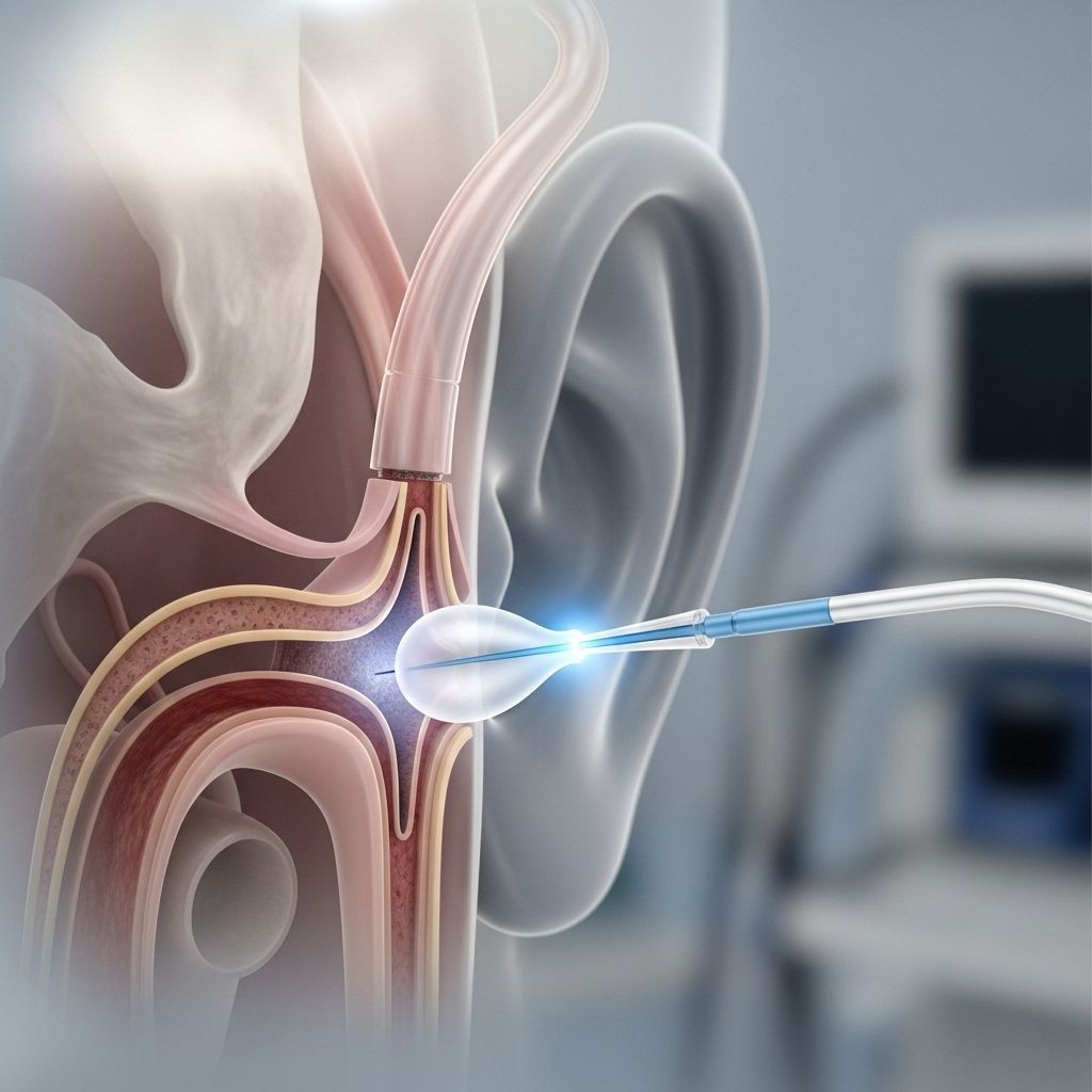 Minimally invasive balloon dilation provides lasting relief for Eustachian tube dysfunction, restoring hearing and quality of life.