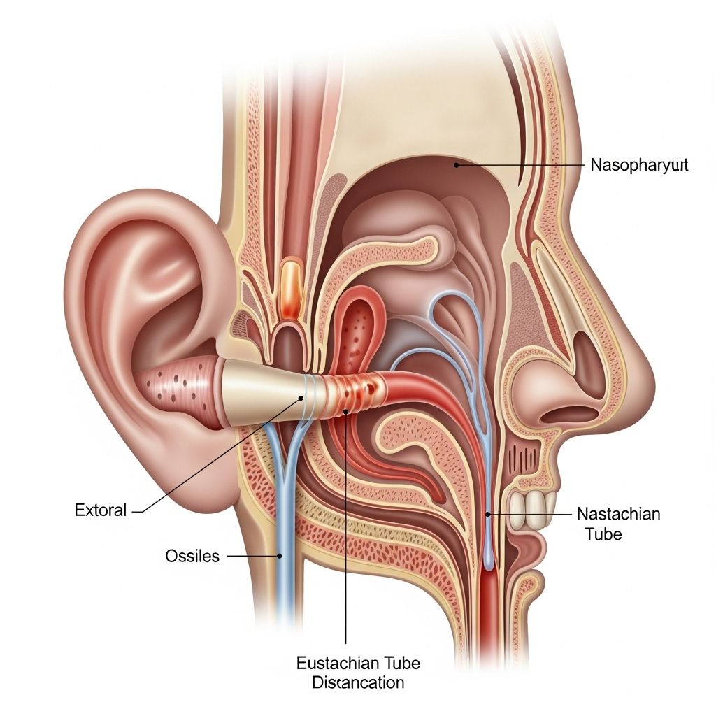 Learn about Eustachian tube dysfunction, its symptoms, causes, diagnosis, and current treatment options for better ear health.