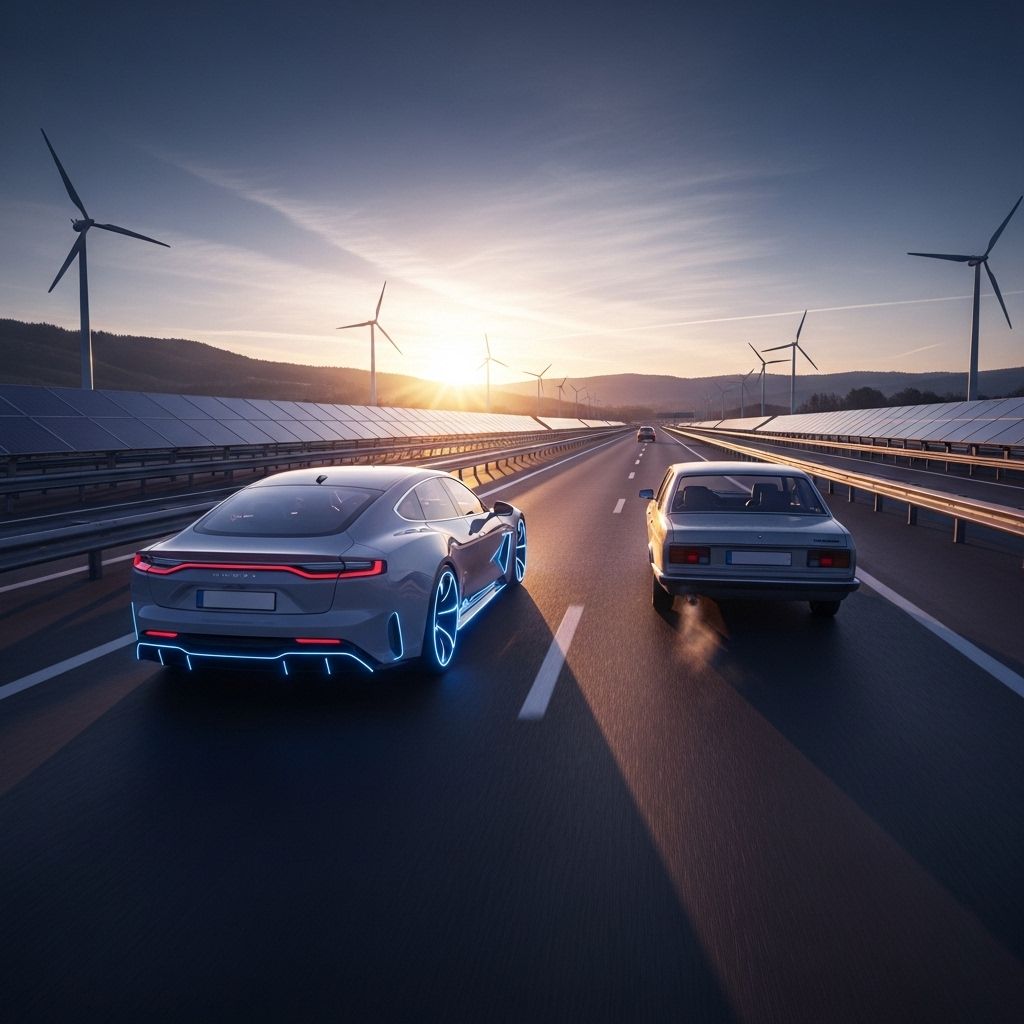 Electric vehicles outpace gas cars through superior technology, efficiency, and an unstoppable momentum.