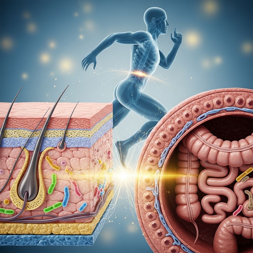 Exercise and the Skin-Gut Barrier: Mechanisms, Benefits, and Clinical Insights Nourish tissue health and microbial balance with regular, well-rounded training sessions.