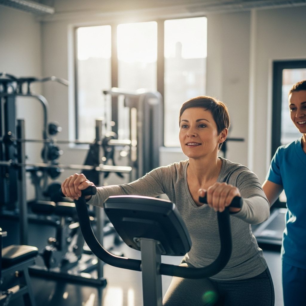 Explore how exercise and movement can help manage lung cancer treatment side effects, boost mood, and improve quality of life.