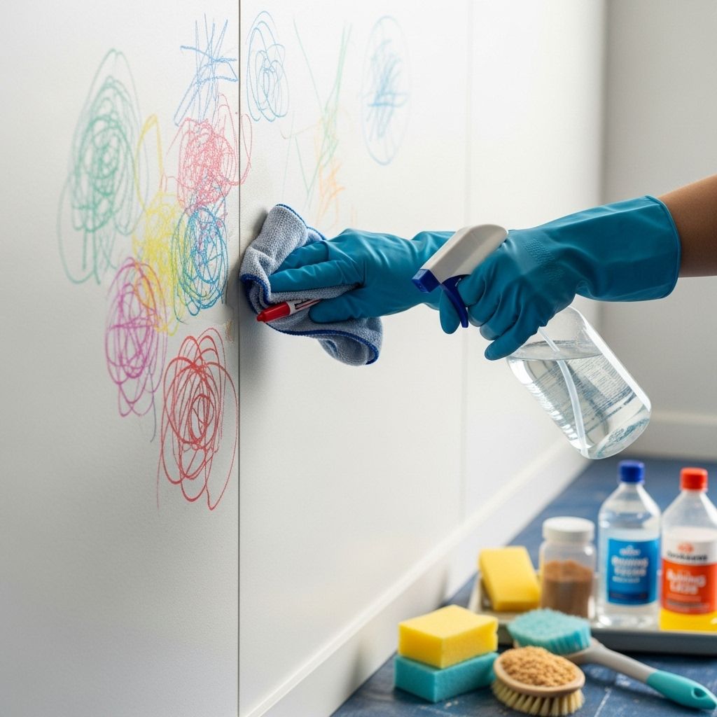 Expert Solutions for Removing Wall Scribbles: Pro Tips for Every Surface Turn stained walls into spotless backdrops using safe, tested cleaning solutions.