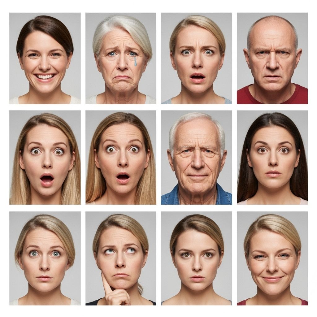 Decode the 10 most recognizable facial expressions—and what your face is saying even before you speak.
