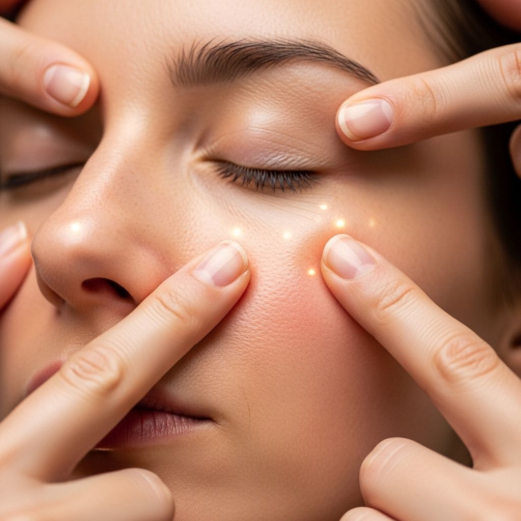 Facial Tapping Science: Stimulating Dermal Blood Flow for Skin Vitality and Wellness Gentle fingertip tapping awakens circulation for a more radiant, resilient complexion.