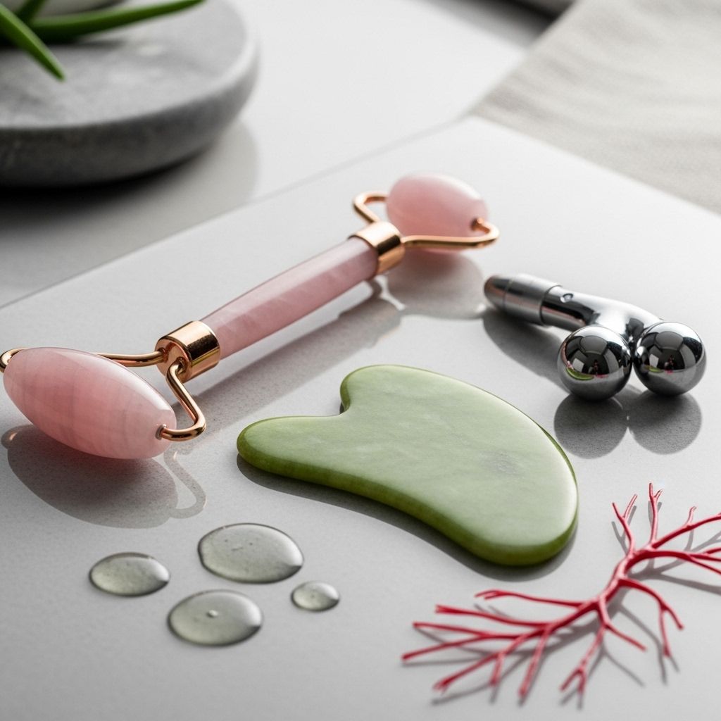 Gentle massage strokes improve blood flow to reveal a firmer, more radiant complexion.