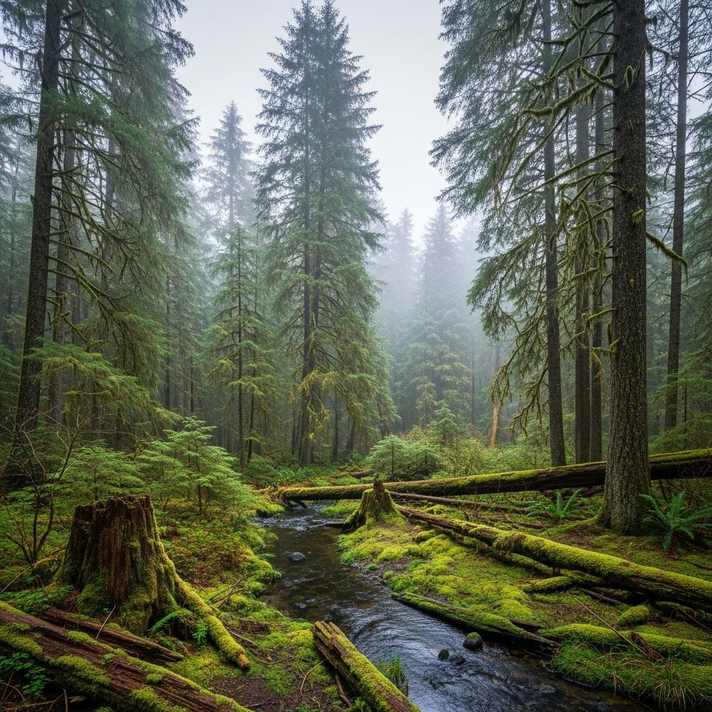 Discover the hidden wonders, rich biodiversity, and crucial climate role of North America’s temperate rainforests.