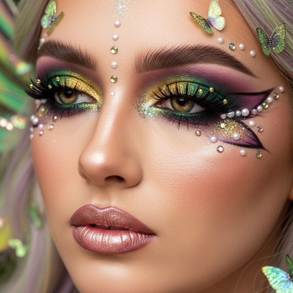 Unlock your magical side with these enchanting fairy makeup tutorials for Halloween