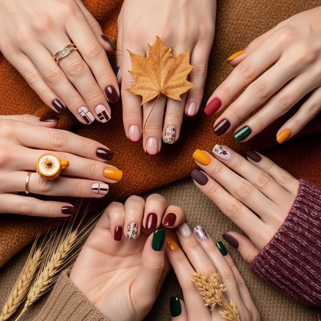 Discover the standout nail trends for Fall 2021, including bold color palettes, creative art, and runway-inspired manicures.