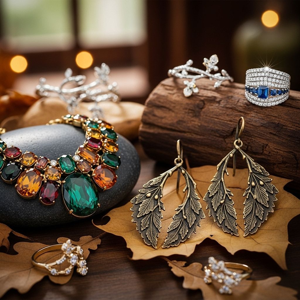 Explore the stand-out jewelry trends for Fall 2022—from statement florals and sleek silver pieces to vibrant colors and chunky silhouettes.