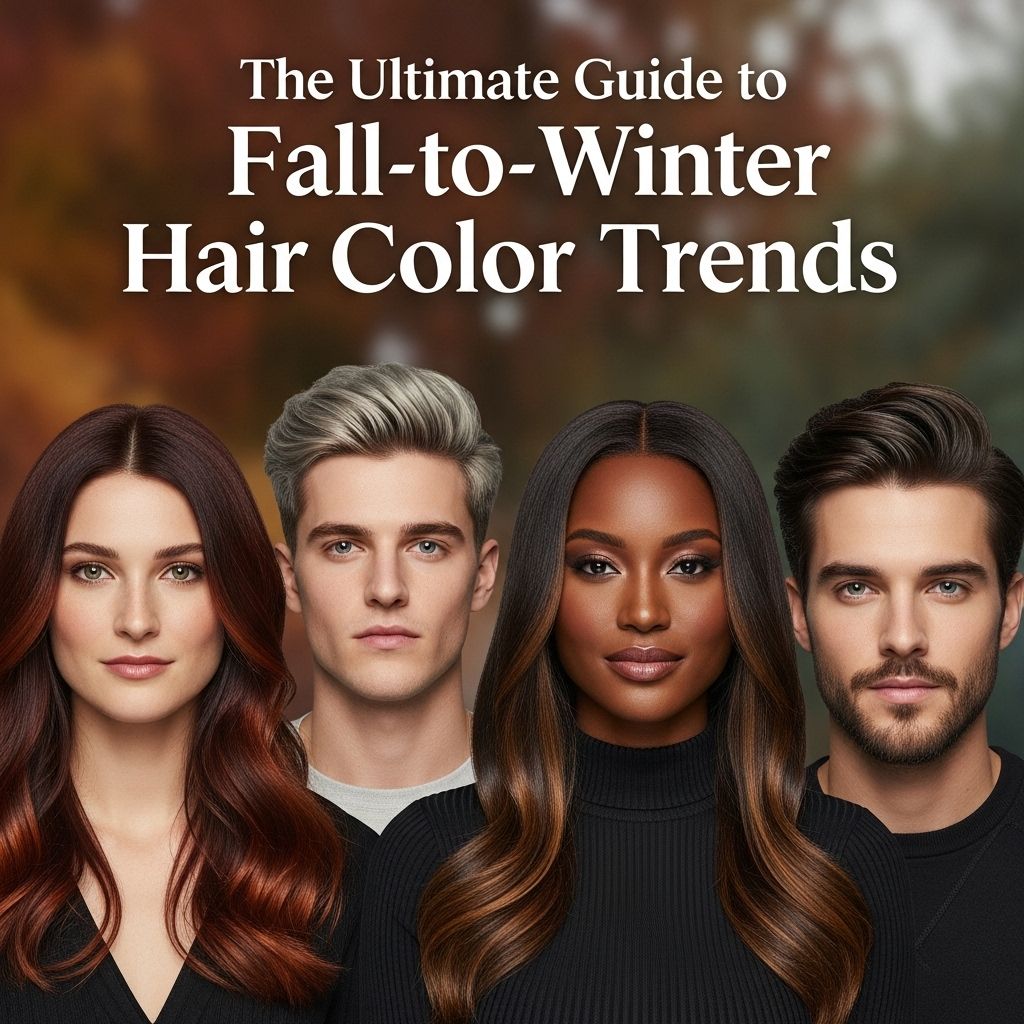 Explore the most captivating hair color trends for transitioning from fall to winter, with tips, inspirations, and expert advice.