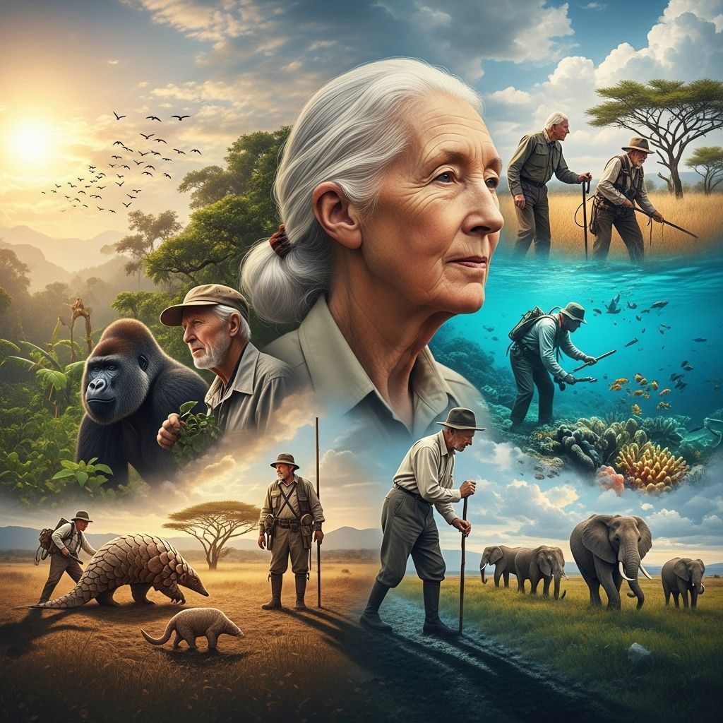 Discover the remarkable stories of leading conservationists who shaped global wildlife protection.