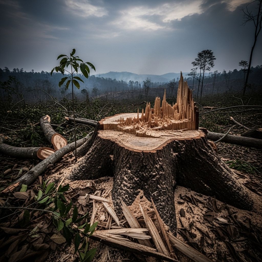 Discover the remarkable stories behind world-famous trees cut down by human actions, from acts of vandalism to scientific blunders.