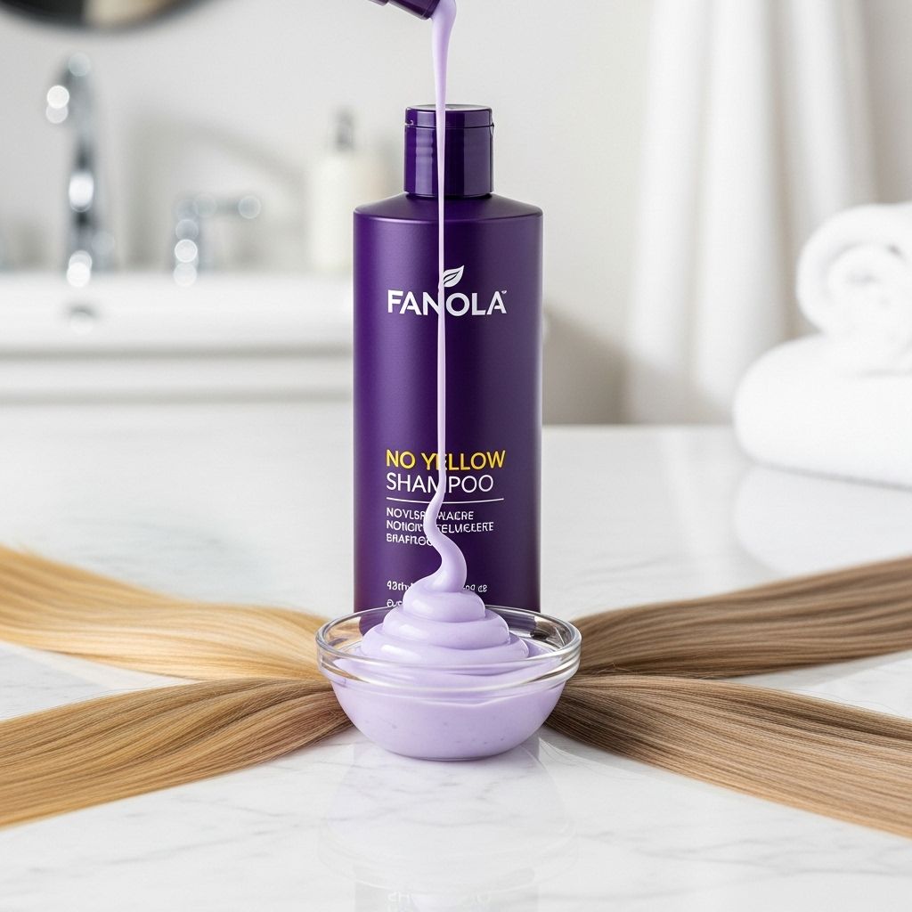 Discover how Fanola No Yellow Shampoo fights brassiness and transforms blonde, silver, and gray hair with powerful purple pigments.