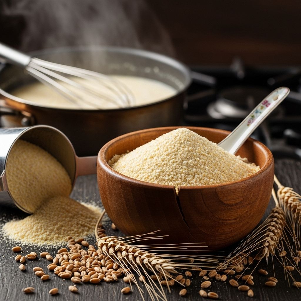 Farina: Nutritional Benefits, Culinary Uses, and Flavor Profile of This Mild Wheat Cereal Discover farina—its nutritional value, versatility in recipes, and signature mild taste for a wholesome diet.