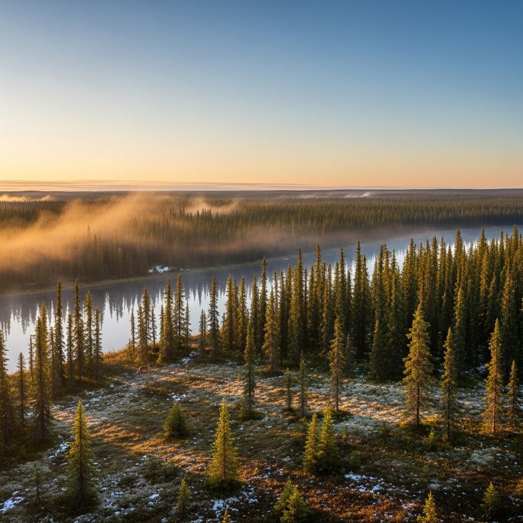 Discover the wonders of the boreal forest, from its thriving wildlife and vast carbon stores to its crucial role in maintaining global ecological balance.